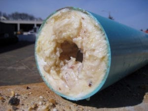Clogged Lateral Sewer Line