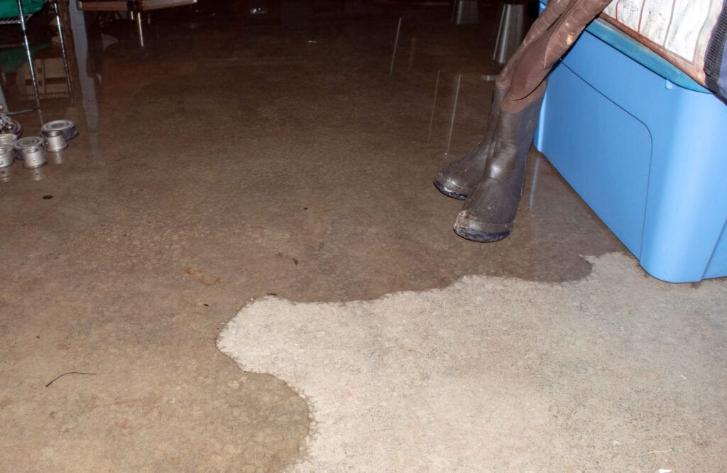 Slab Leak Dangers of water damage