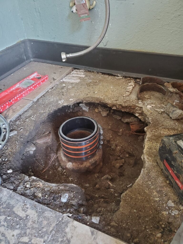Unusual Plumbing Job Toilet Repair