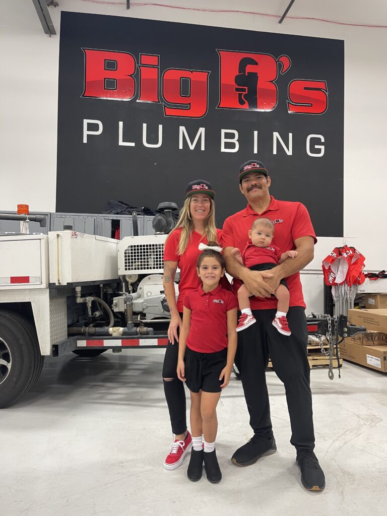 Brandon and Family, Licensed plumbing contractor