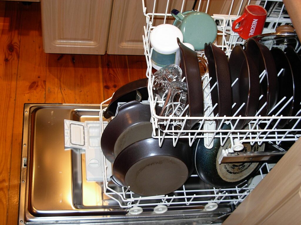 Dishwasher maintenance,
