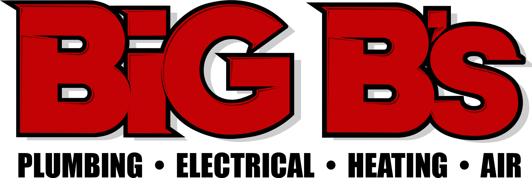 Big B's Plumbing Electrical Heating Air Logo