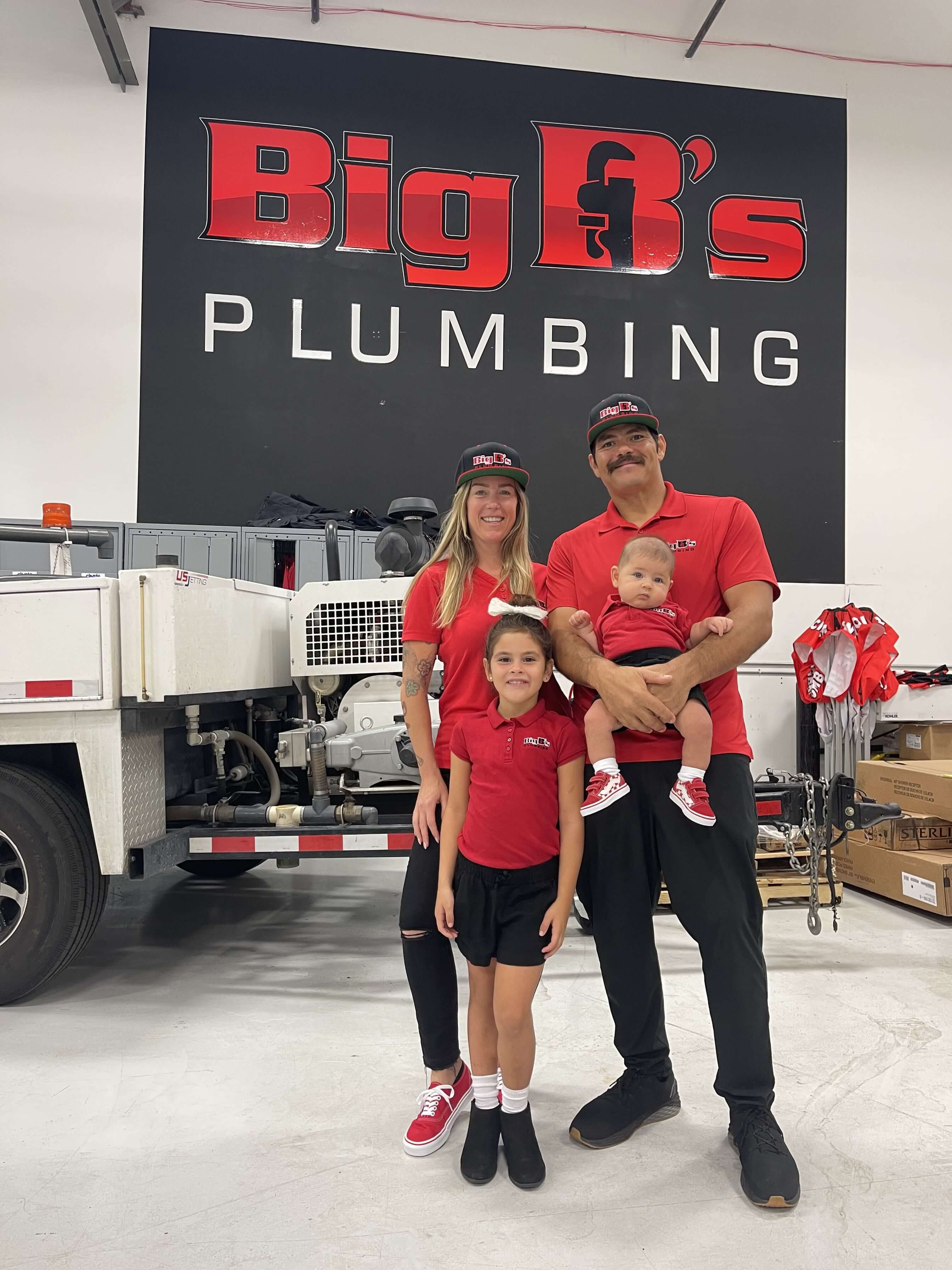 Licensed plumber and his family. Plumber near me!
